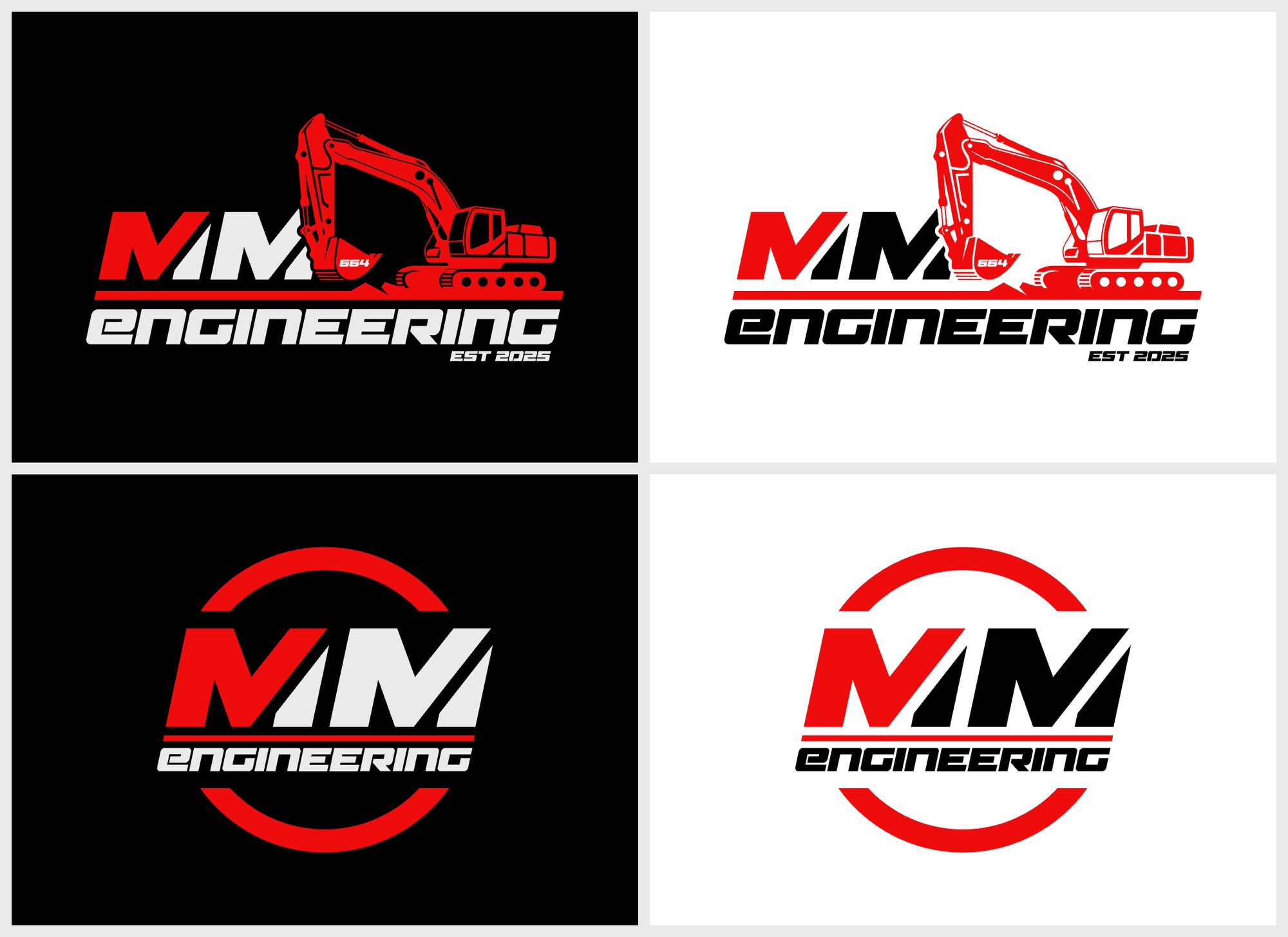 MM Engineering logo system